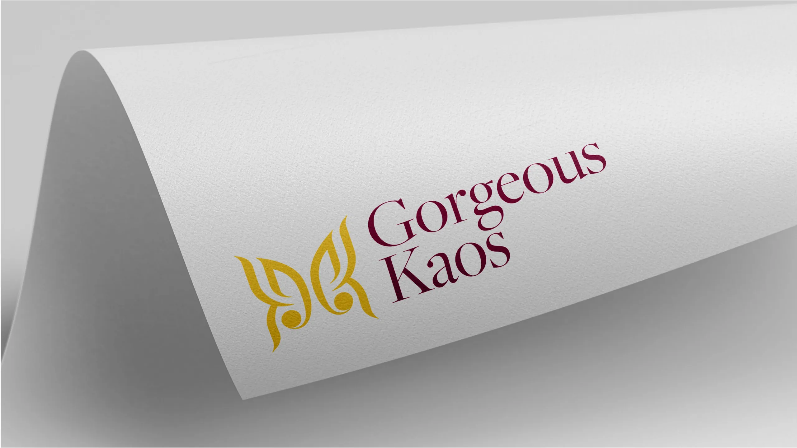 Gorgeous Kaos brand identity 7